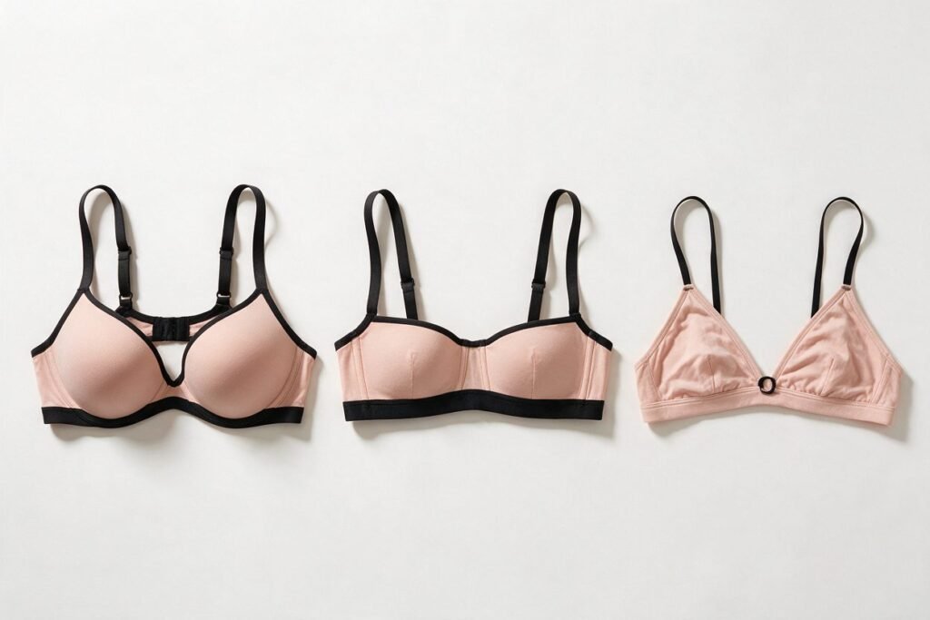 Bra Manufacturer 3Styles Flatlay