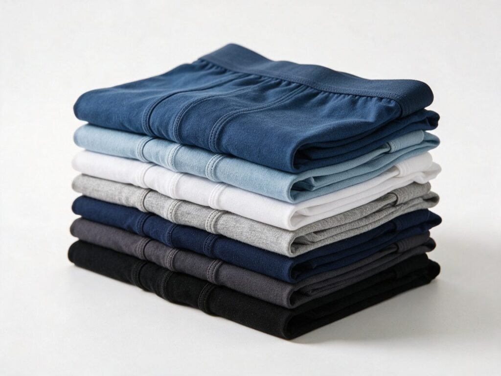 Bulk Mens Underwear Multicolor Stack