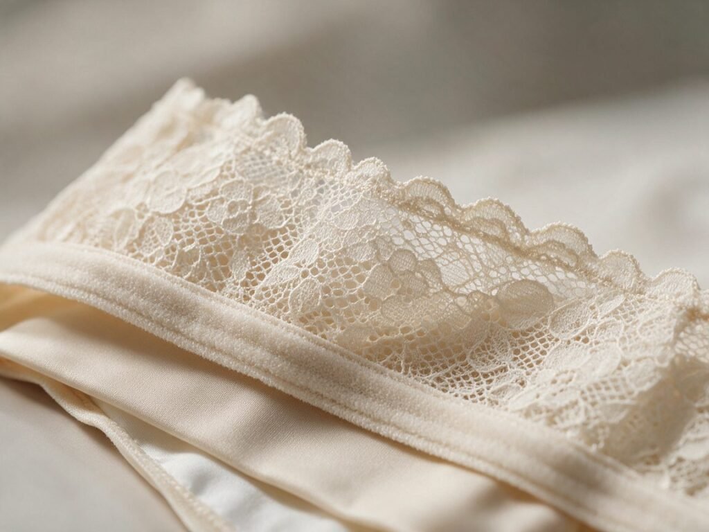 Nightwear Manufacturer Lace Trim Detail