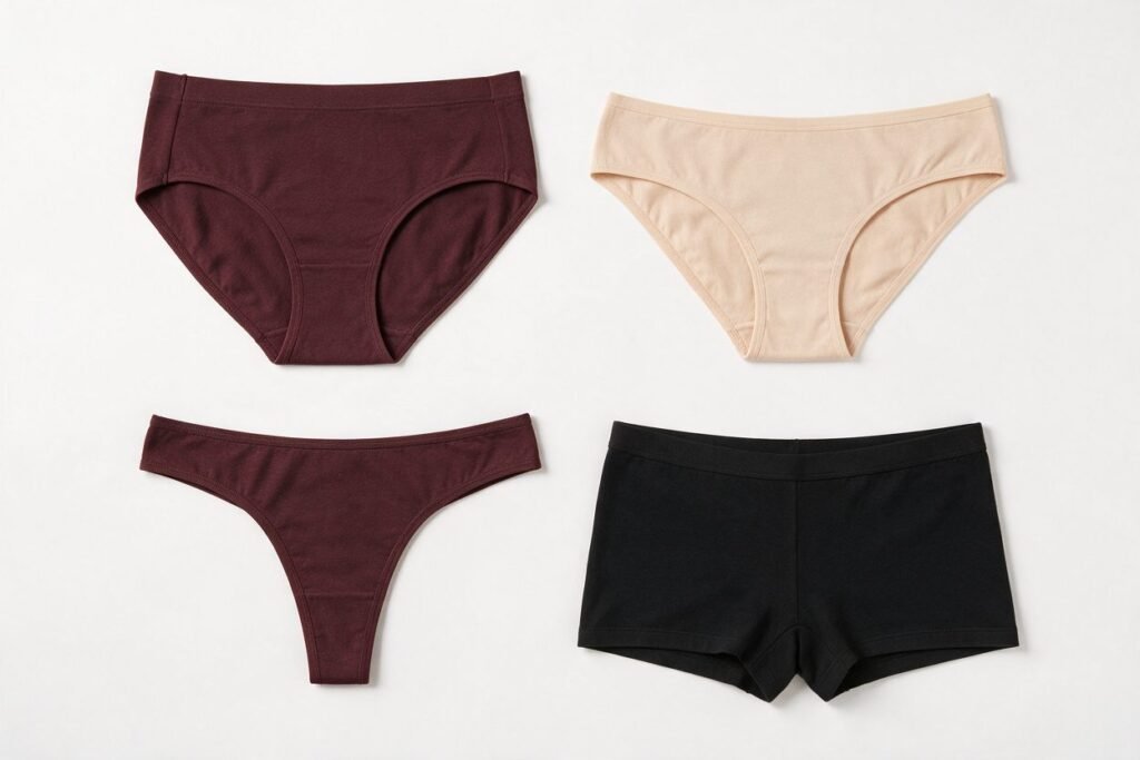 Panty Manufacturer 4Styles Flatlay